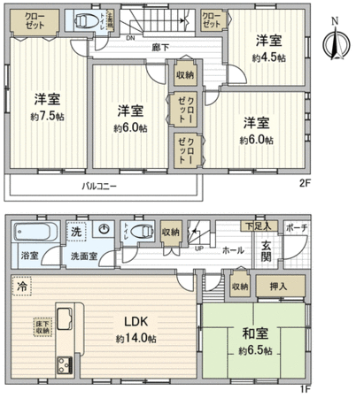 川越市大字鯨井 戸建 間取り 川越市大字鯨井 戸建 間取り