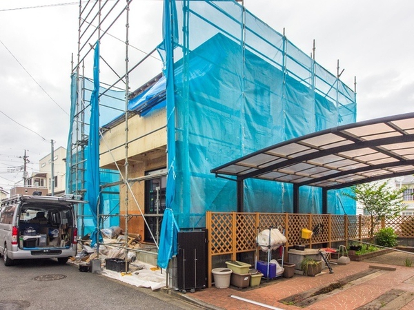 川越市的場31期 新築戸建1号棟 現地写真(建設中) 川越市的場31期 新築戸建1号棟 現地写真(建設中)