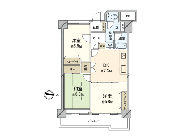 川越駅前脇田ビル 間取り 川越駅前脇田ビル 間取り