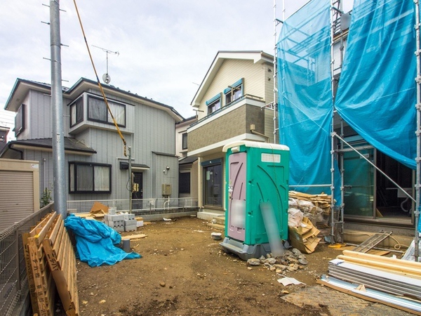 川越市砂第2 新築戸建1号棟 現地写真(建設中) 川越市砂第2 新築戸建1号棟 現地写真(建設中)
