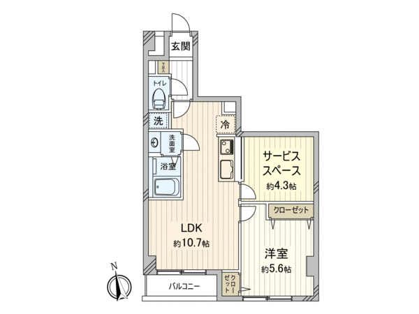 サンスプレンダー新富 間取り サンスプレンダー新富 間取り