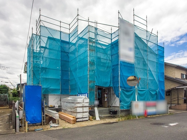 川越市霞ケ関東5丁目 新築戸建1号棟 上棟(建設中) 川越市霞ケ関東5丁目 新築戸建1号棟 上棟(建設中)