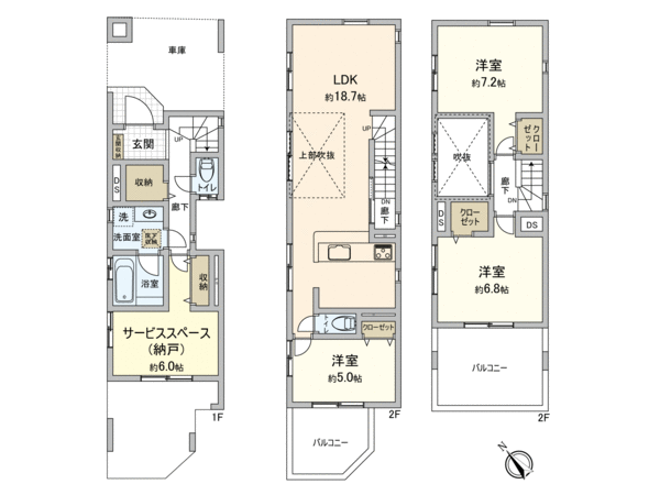 さいたま市大宮区浅間町2丁目 間取り さいたま市大宮区浅間町2丁目 間取り