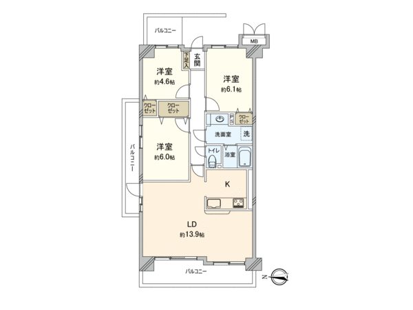 グリーンパーク大宮 間取り グリーンパーク大宮 間取り