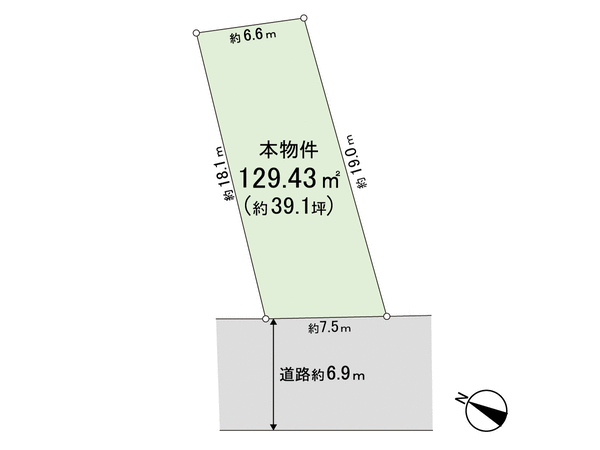 埼玉县上尾市仲町1丁目土地 东京的房地产 三井房地产realty F51xxa0b