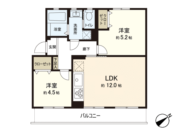 上尾富士見団地6号棟 間取り 上尾富士見団地6号棟 間取り