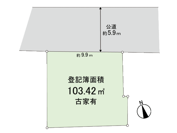 上尾市泉台3丁目 地形図 上尾市泉台3丁目 地形図