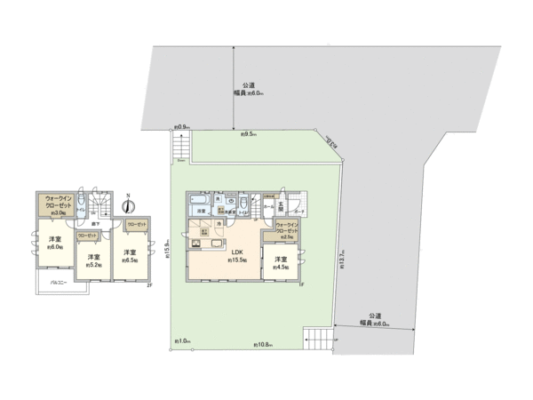 久喜市西大輪1丁目 戸建 間取り 久喜市西大輪1丁目 戸建 間取り