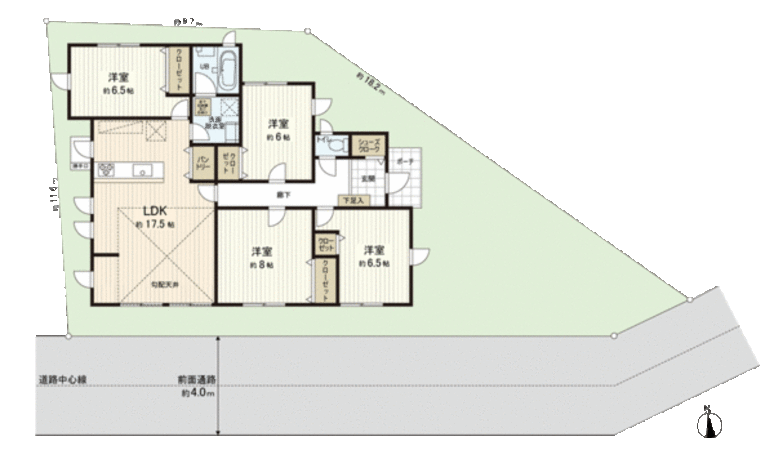 所沢市上新井2丁目 新築戸建 間取り 所沢市上新井2丁目 新築戸建 間取り