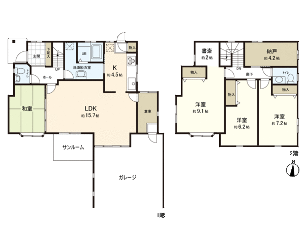 所沢市下安松 戸建 間取り 所沢市下安松 戸建 間取り