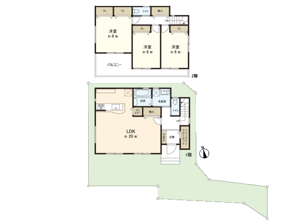所沢市山口 新築戸建 間取り 所沢市山口 新築戸建 間取り
