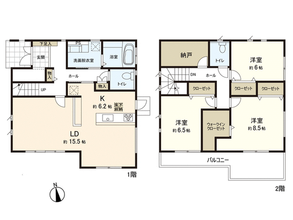 所沢市下安松 戸建 間取り 所沢市下安松 戸建 間取り