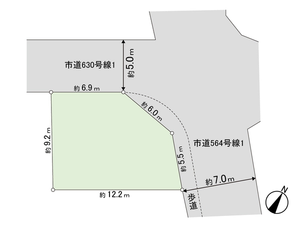 東村山市秋津町2丁目 新築戸建 区画図 東村山市秋津町2丁目 新築戸建 区画図