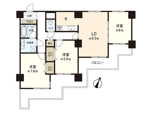 リーベスト所沢 間取り リーベスト所沢 間取り