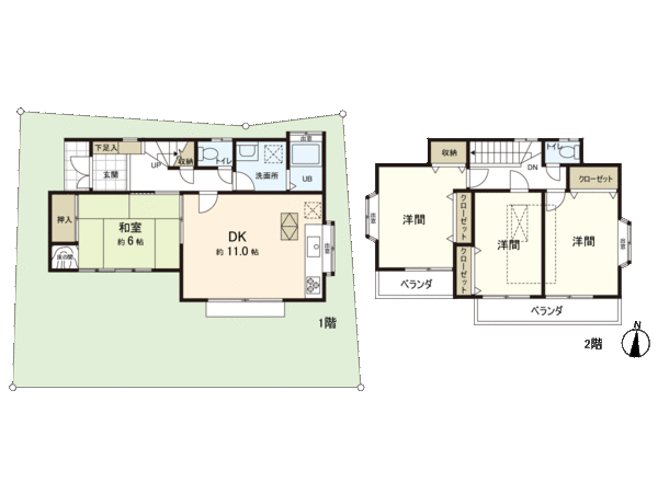 所沢市山口 戸建 間取り 所沢市山口 戸建 間取り