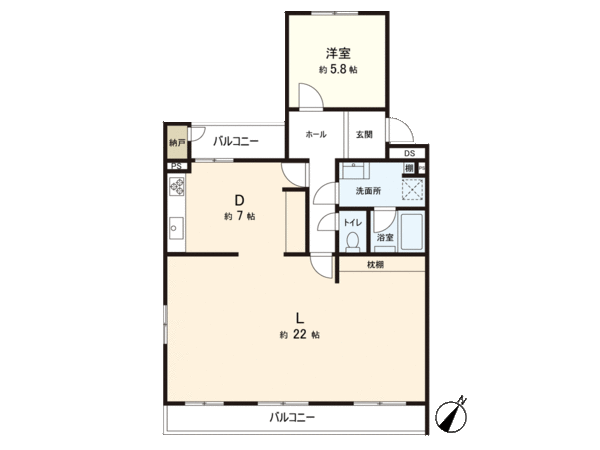 椿峰ニュータウン104街区1号棟 間取り 椿峰ニュータウン104街区1号棟 間取り