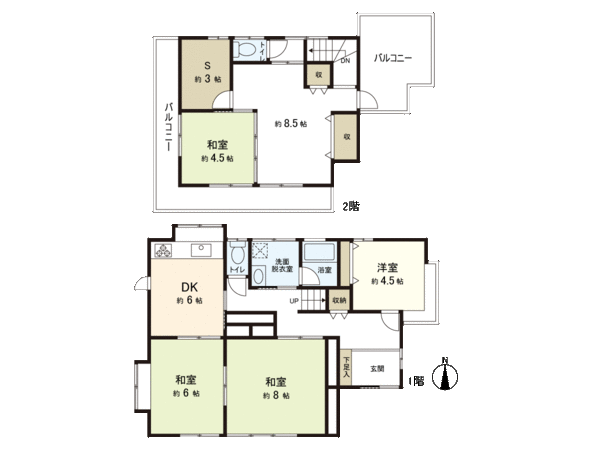 所沢市荒幡 戸建 間取り 所沢市荒幡 戸建 間取り