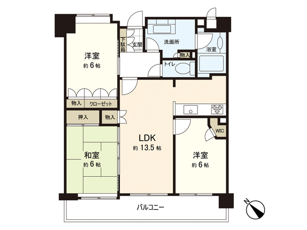 ビジュー所沢くすのき台 間取り ビジュー所沢くすのき台 間取り