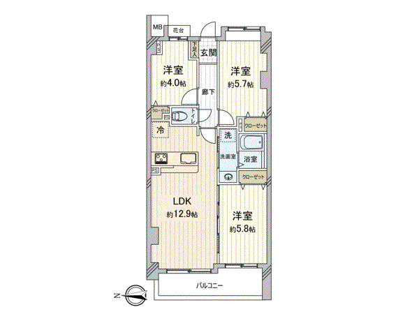 プランヴェール入間霞川 間取り プランヴェール入間霞川 間取り
