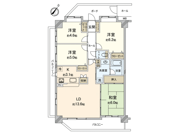 プランヴェール入間霞川 間取り プランヴェール入間霞川 間取り