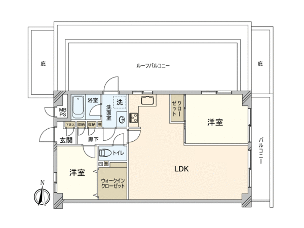 ライオンズマンション元加治第2 間取り ライオンズマンション元加治第2 間取り
