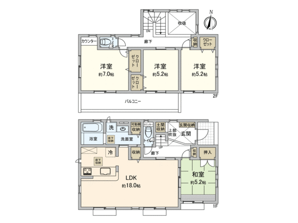 川越市笠幡 新築戸建 間取り 川越市笠幡 新築戸建 間取り