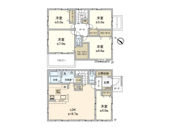 狭山市水野 戸建 間取り 狭山市水野 戸建 間取り
