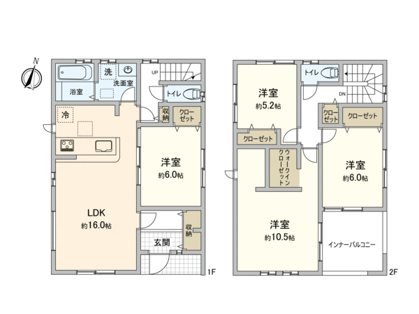狭山市狭山 新築戸建 間取り 狭山市狭山 新築戸建 間取り