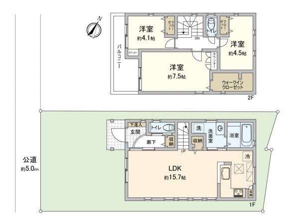 川越市大字笠幡 新築戸建 間取り 川越市大字笠幡 新築戸建 間取り