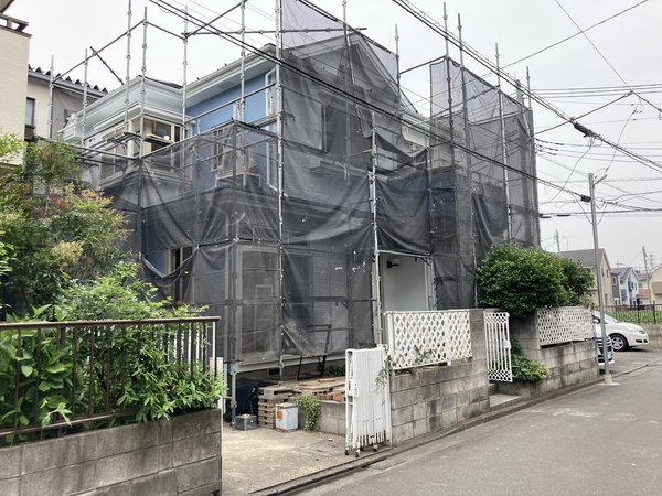 新座市畑中2丁目 戸建 外観(リフォーム工事中) 新座市畑中2丁目 戸建 外観(リフォーム工事中)