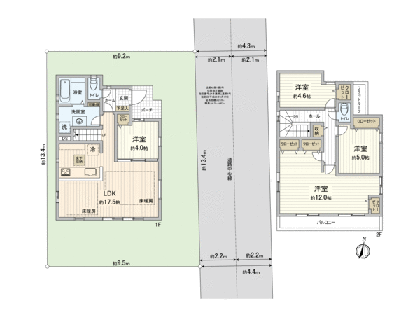 西東京市下保谷3丁目 新築戸建 間取り 西東京市下保谷3丁目 新築戸建 間取り