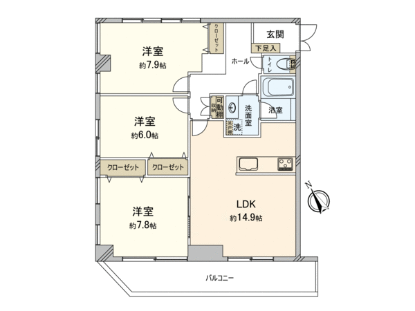 常盤台ハイツ 間取り 常盤台ハイツ 間取り