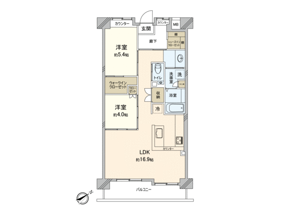 シャルマンコーポ板橋徳丸 間取り シャルマンコーポ板橋徳丸 間取り
