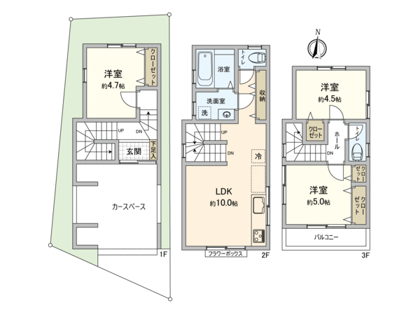 板橋区若木1丁目戸建 間取り 板橋区若木1丁目戸建 間取り