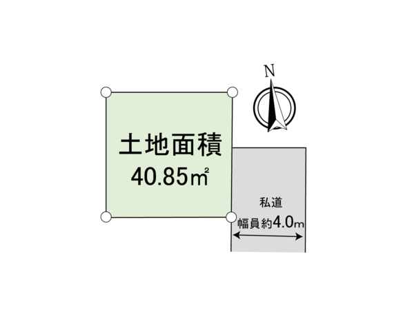 板橋区若木3丁目土地 地形図 板橋区若木3丁目土地 地形図