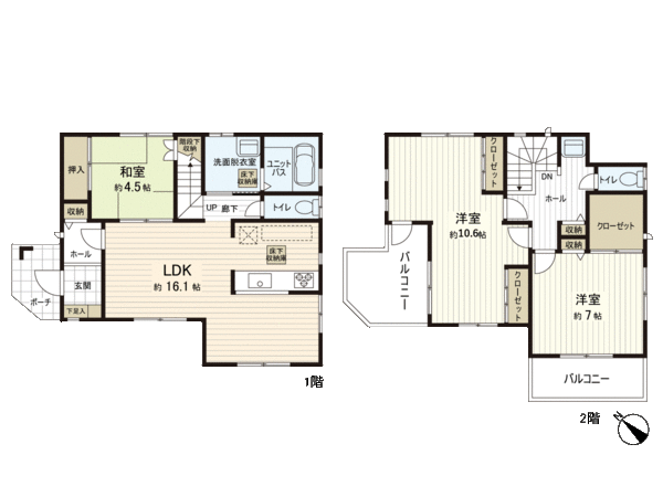 上本郷 戸建 間取り 上本郷 戸建 間取り
