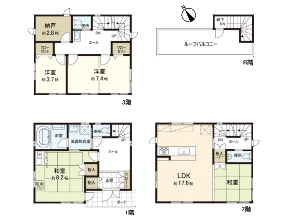 墨田区東向島3丁目戸建 間取り 墨田区東向島3丁目戸建 間取り