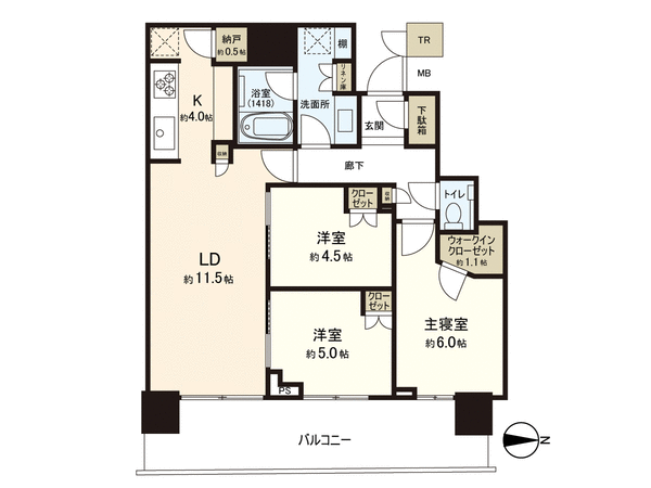 パークタワー晴海 間取り パークタワー晴海 間取り