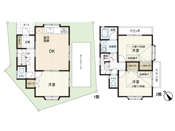 葛飾区堀切4丁目 借地権付戸建 間取り 葛飾区堀切4丁目 借地権付戸建 間取り
