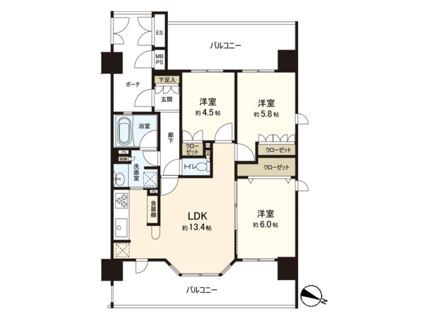 レクセルマンション亀有 間取り レクセルマンション亀有 間取り