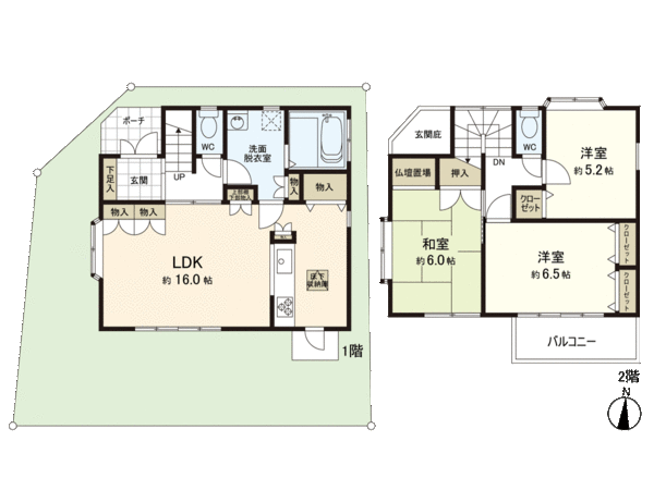 葛飾区西水元3丁目 戸建 間取り 葛飾区西水元3丁目 戸建 間取り