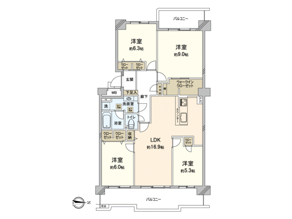 清新中央ハイツ 間取り 清新中央ハイツ 間取り