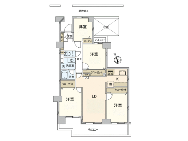 コスモ西葛西 間取り コスモ西葛西 間取り