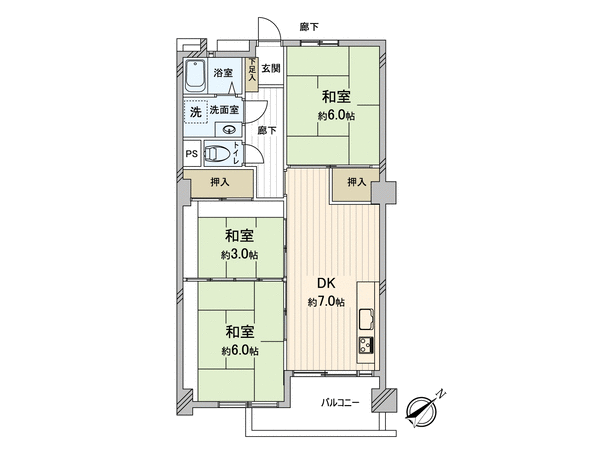 南砂住宅 8号棟 間取り 南砂住宅 8号棟 間取り