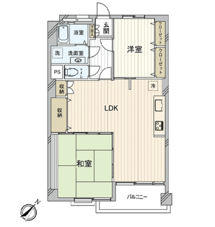 南砂住宅 2号棟 間取り 南砂住宅 2号棟 間取り