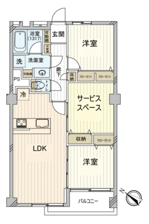 南砂住宅 8号棟 間取り 南砂住宅 8号棟 間取り