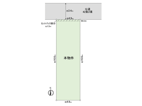 江東区東砂8丁目 土地 地形図 江東区東砂8丁目 土地 地形図