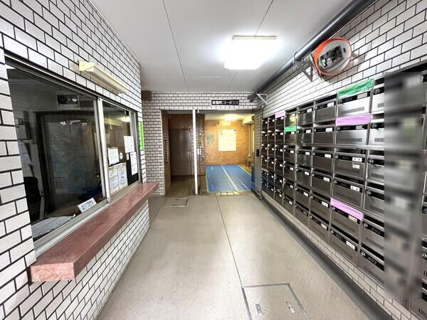 東陽町コーポラス エントランス・メールコーナー 東陽町コーポラス エントランス・メールコーナー