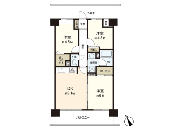 メッツ立石 間取り メッツ立石 間取り