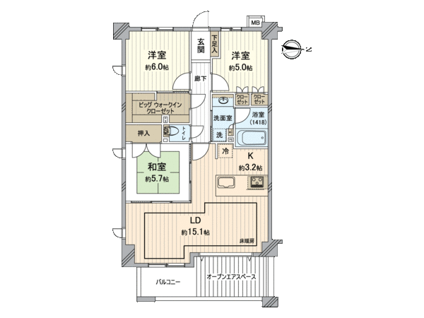 ヴェレーナ新小岩 間取り ヴェレーナ新小岩 間取り